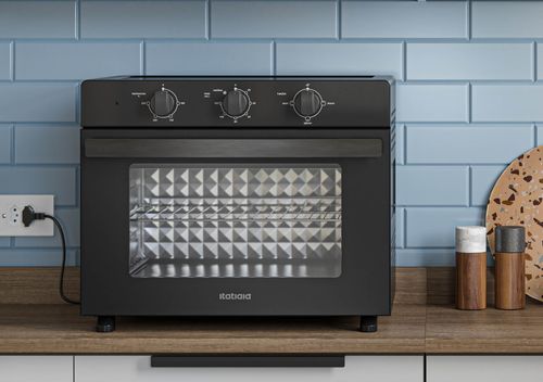 Forno Elétrico Midi de Bancada Itatiaia 46L - 127V - Preto