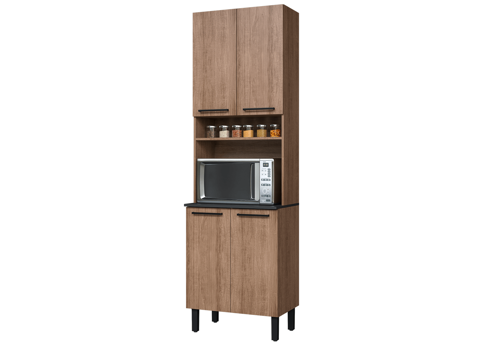 Cozinha 360 cm cor acácia Lidia - TARRACO Lidia360AC - Comprar com preços  económicos