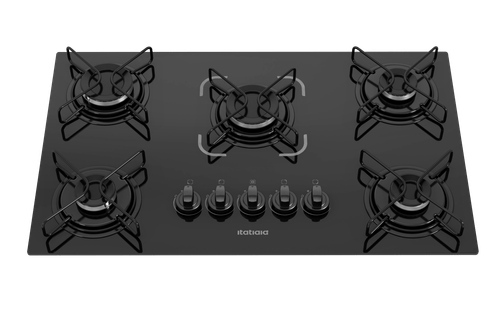 Cooktop Essencial 5 Bocas - Preto
