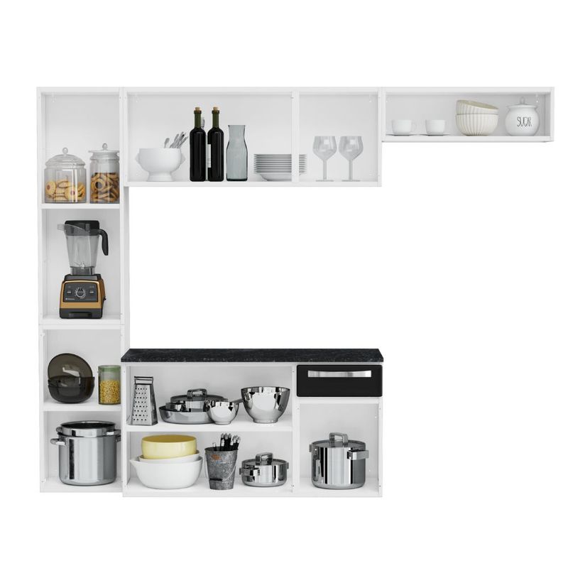 Cozinha-Compacta-Branca-e-Preta-em-Aco-4-Pecas-Pratika