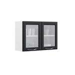 Armario-Aereo-de-Cozinha-Grafite-2-Portas-com-Vidro-New-Premium