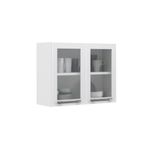 Armario-Aereo-de-Cozinha-Branco-2-Portas-com-Vidro-New-Premium