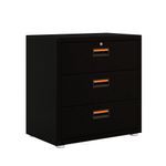 Balcao-3-Gavetas-Preto-ITBE-For-Home