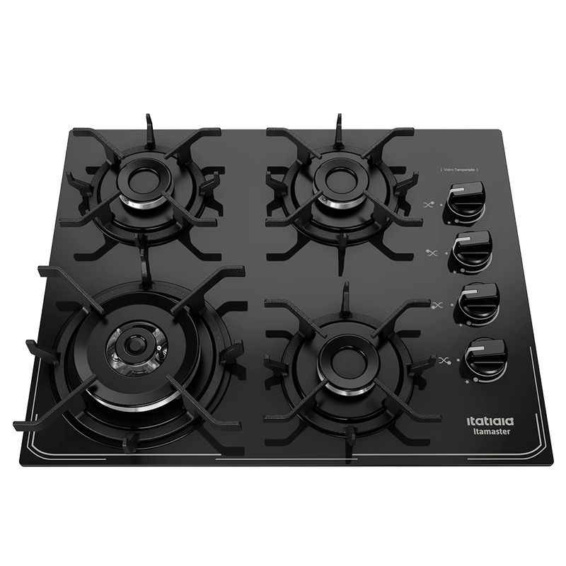 Cooktop Itamaster 4 Bocas Preto