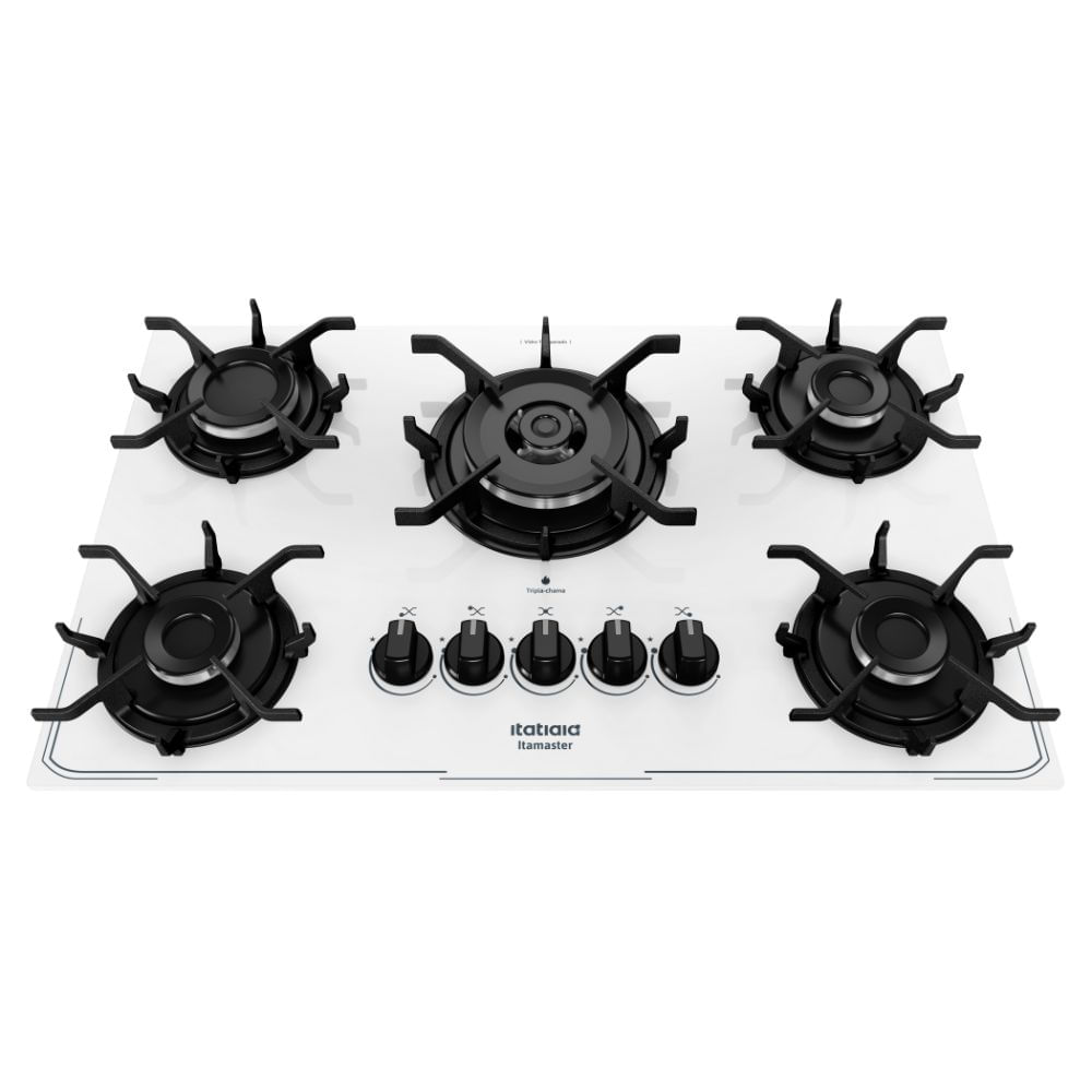 Cooktop Itamaster 5 Bocas Branco