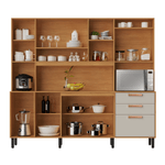 Kit-Napoles-8-Portas-1-Vidro-3-Gaveta-Cinamomo-Off-White