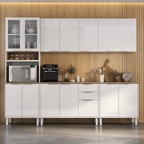 Cozinha Completa Itatiaia Renova Branco com espaço para Forno