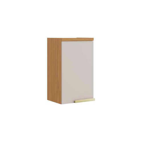 Armário Aéreo de Cozinha Itatiaia 1 Porta Off White New Porto