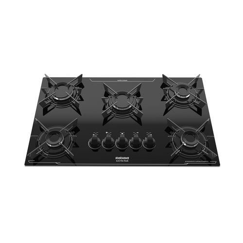 Cooktop Itatiaia Electra Plus 5 Bocas Bivolt Preto