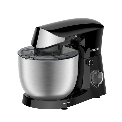 Batedeira Planetária Itatiaia 1000W 12 Velocidades 4,5L Preto Inox 127V