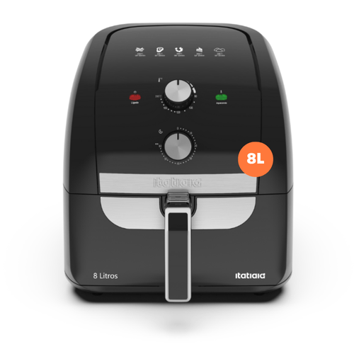 Fritadeira Air Fryer Itatiaia 8L 220V 1900W